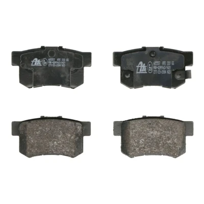Abbildung von ATE 13.0460 5557.2 Bremsbelagsatz mit akustischer Verschleißwarnung Zubehör HONDA: Jazz 3 Schrägheck, CIVIC 7 Hatchback, 6 Hatchback