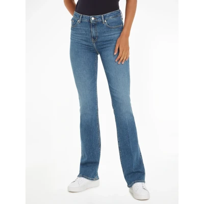 Abbildung von Tommy Hilfiger Jeans Bootcut, Damen, Größe: 30x32, Blue denim