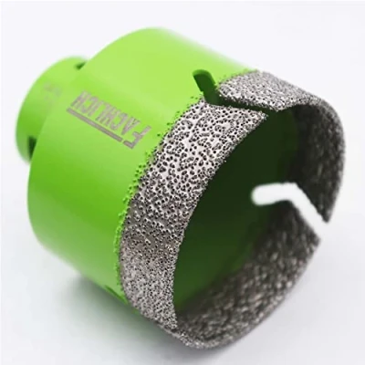 Abbildung von FACHLICH Diamantbohrer Fliesenbohrer 60mm Diamant Bohrkronen Lochsäge M14 Gewinde für Porzellan Fliese Keramik Granit Marmor Trockenbohren