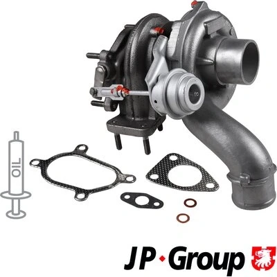 Abbildung von JP GROUP 1217402800 Turbolader Abgasturbolader inkl. Dichtungssatz OPEL: Vivaro A Kastenwagen, Combi, RENAULT: TRAFIC 2 Bus, Kasten