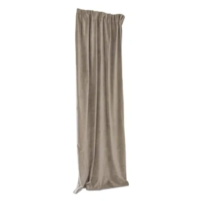 Abbildung von Loberon Vorhang Lyannece, Edel Schimmernd, Blickdicht, mit Raffbarem Zugband, Geschmeidig Weicher Fall, Gardine, Sichtschutz, Polyestersamt, beige