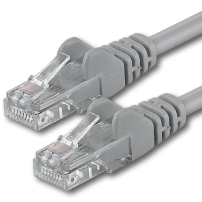 Abbildung von 1aTTack.de 20m grau 1 Stück CAT.6 CAT6 Ethernet Lan Netzwerk Kabel 1000 Mbit/s Patchkabel
