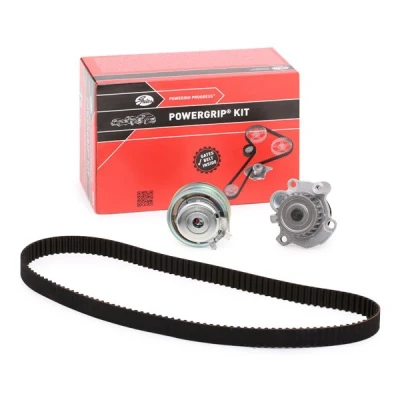 Abbildung von GATES KP15489XS 2 Wasserpumpe + Zahnriemensatz mit Tru Power VOLKSWAGEN: Golf 4 Schrägheck, Bora Limousine, Caddy 3 Kastenwagen
