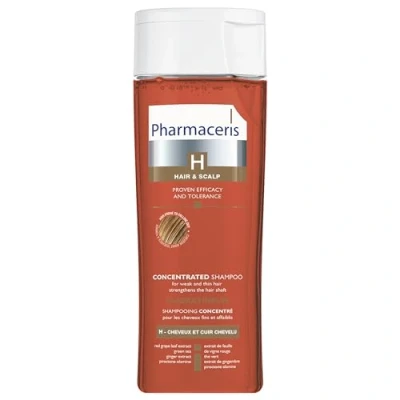 Abbildung von Pharmaceris H Keratineum, Konzentriertes Shampoo für Schwaches und Dünnes Haar, Empfindliche Kopfhaut, Haarstärkung, Behandlung von Haarausfall bei Frauen Männern 250 ml
