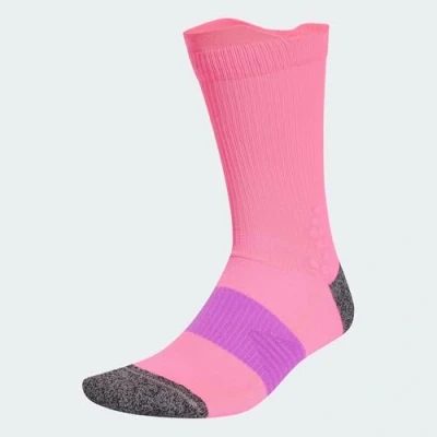 Abbildung von adidas Unisex RUNNINGxUB23 SOCK 1PP HEAT.RDY MANNSCHAFTSSOCKEN, lucid pink/purple burst,