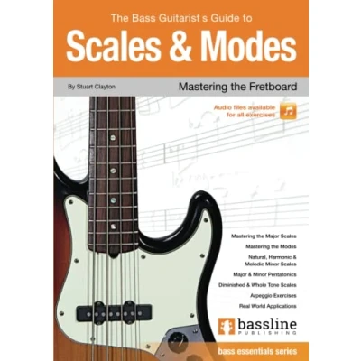 Abbildung von the Bass Player’s Guide to Scales &amp; Modes: Mastering Fretboard (Bass Guitar Essentials Series by Stuart Clayton)