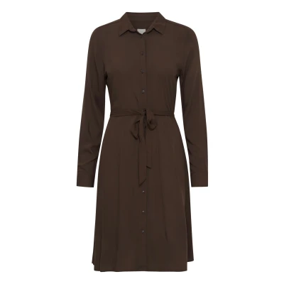 Abbildung von ICHI Ihmain DR Blusenkleid, Damen, Größe: 40, Bracken