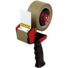 Abbildung von tesa tesapack® CLASSIC Packbandabroller schwarz