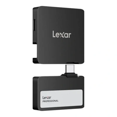 Abbildung von Lexar Go Portable SSD SL400 2TB + Hub