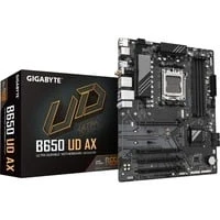 Abbildung von GIGABYTE B650 UD AX Motherboard AMD Ryzen 9000 Series CPUs, 6+2+2 Phasen VRM, bis zu 7600MHz DDR5 (OC), 1xPCIe 5.0 + 2xPCIe 4.0 M.2, GbE LAN, WiFi 6, USB 3.2 Gen 2