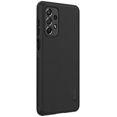 Abbildung von Nillkin Super Frosted Shield Pro strapazierfähiges Gehäuse Abdeckung Samsung Galaxy A73 schwarz
