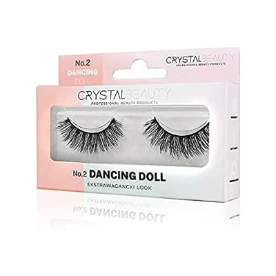 Abbildung von Crystal Beauty Dancing Doll Wimpern an einem Streifen