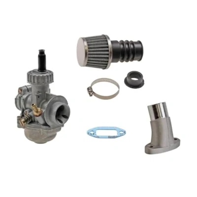 Abbildung von 19mm Vergaser Ansaugstutzen Luftfilter Set passend für Zündapp GTS KS 50 GTS50 KS50