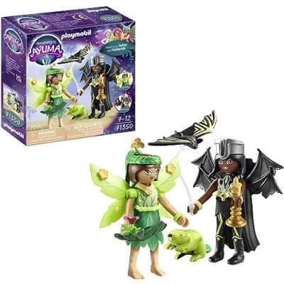 Abbildung von 71350 Ayuma Forest Fairy &amp; Bat mit Seelentieren, Konstruktionsspielzeug