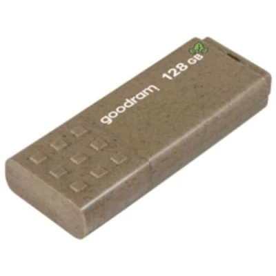 Abbildung von goodram USB Speicherstick mit 128GB UME3 Eco Frienly 3.0 DatenSpeicherung Pen Drive Lesegeschwindigkeit bis zu 60 MBs Memory Stick Flash Laufwerk Plastikgehäuse Biologisch Abbaubar
