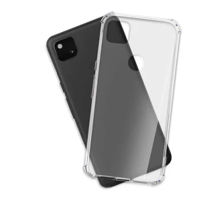 Abbildung von mtb more energy® Case Soft Armor kompatibel mit Google Pixel 4a (5.81&#039;&#039;) Anti Shock Verstärkung 1,5mm TPU Schutz Hülle Cover Tasche Handyhülle