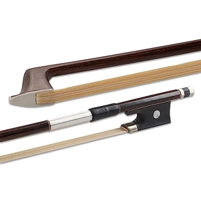 Abbildung von GEWA Pure Violinbogen 3/4 Naturhaar Runde Stange Hartholzfrosch