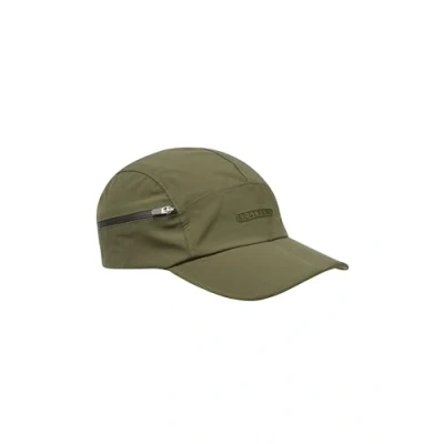 Abbildung von SEALSKINZ Mulbarton wasserdichte Allwetterkappe mit Reißverschluss, Einheitsgröße, olivgrün, Baseballkappe faltbarem Schirm, One Size