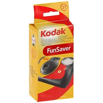 Abbildung von Kodak Fun Saver 27+12 ISO 800 Einwegkamera Kompaktkamera