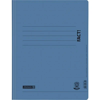 Abbildung von Brunnen Schnellhefter Fact! A4 Recycling blau