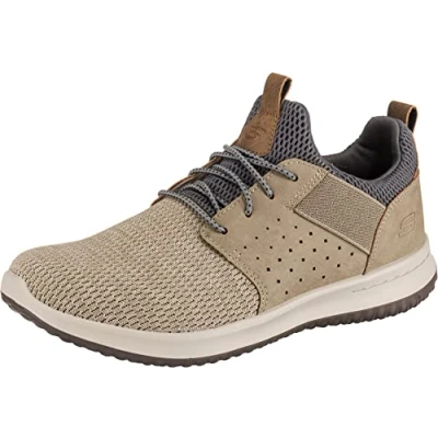 Abbildung von Skechers Delson Slipper, Herren, Größe: 40, Taupe Schuhe