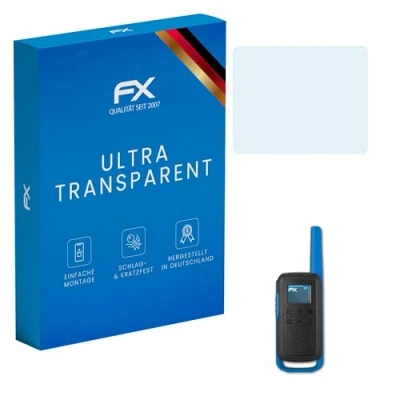 Abbildung von atFoliX Schutzfolie kompatibel mit Motorola Talkabout T62 Folie, ultraklare FX Displayschutzfolie (3X)