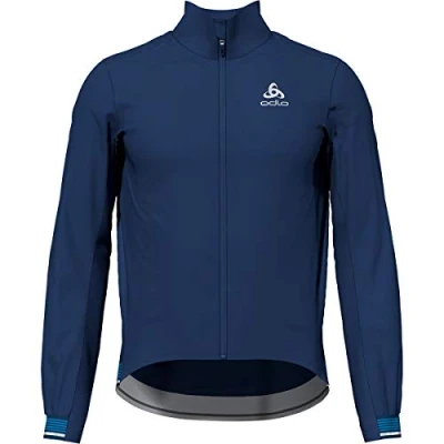 Abbildung von Odlo Zeroweight Dual Dry Jacke mykonos blue M