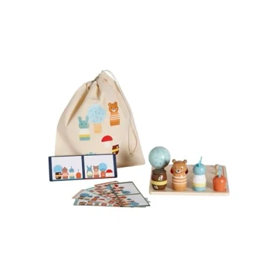 Abbildung von VERTBAUDET Ortungsspiel &quot;Waldfreunde&quot; aus Holz FSC® TU