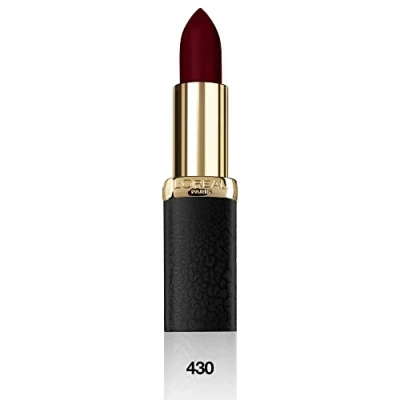 Abbildung von L&#039;Oréal Color Riche Matte Lippenstift 430 Mon Jules (Schwarzer Fall)
