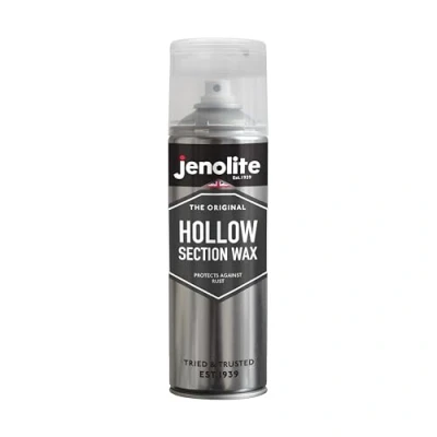 Abbildung von JENOLITE Hohlraumwachsspray Rostschutz 500 ml 600 mm Verlängerungsrohr und Düse Ideal für Autotüren, Paneele, Kastenprofile Selbstdichtender