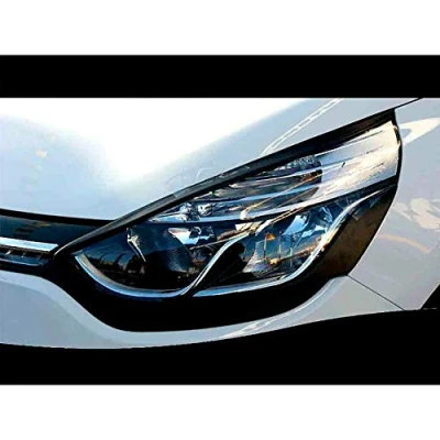 Abbildung von Satz Scheinwerferblenden kompatibel mit Renault Clio IV 2012 Oberseite (ABS)