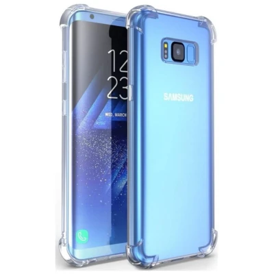 Abbildung von Samsung Galaxy S8 Hülle Silikon iMoshion Soft Case/Backcover Handyhülle Transparent