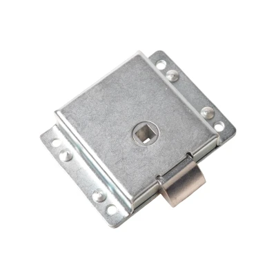 Abbildung von Türschloss Anwendbar links &amp; rechts 68x87 mm Aanhangwagendirect Anhängershop
