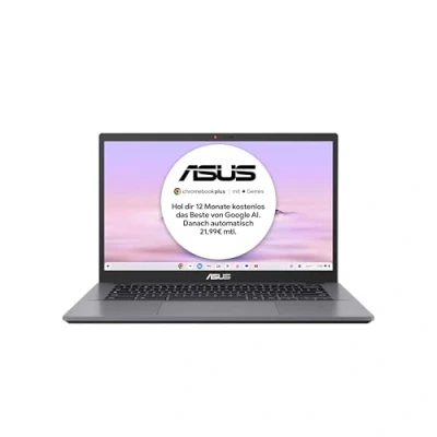 Abbildung von Asus CX34 bis 4,40 Ghz Turbo, 8GB RAM, 1080p Full HD Webcam, USB3.2, HDMI Chromebook (35,60 cm/14 Zoll, Intel Core i3 1215U, UHD Graphics (iGPU), WiFi 6, entspiegeltes IPS Display, 128GB Flash, Google ChromeOS Laptop)