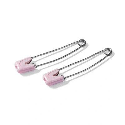 Abbildung von Prym 086102 Baby Sicherheitsnadeln, 55mm, rosa