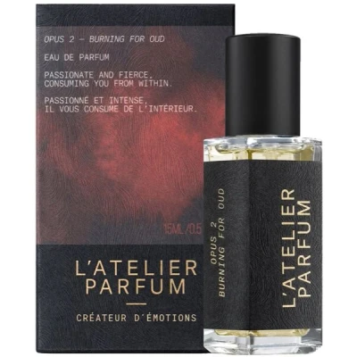 Abbildung von L&#039;Atelier Parfum Burning for Oud Eau de 15 ml