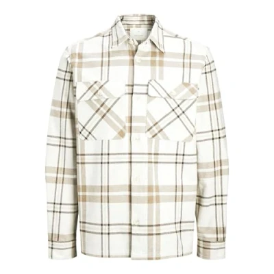 Abbildung von Jack &amp; Jones Hemd, Herren, Größe: Large, Cloud dancer