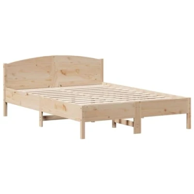 Abbildung von vidaXL Massivholzbett ohne Matratze 120x200 cm Kiefernholz