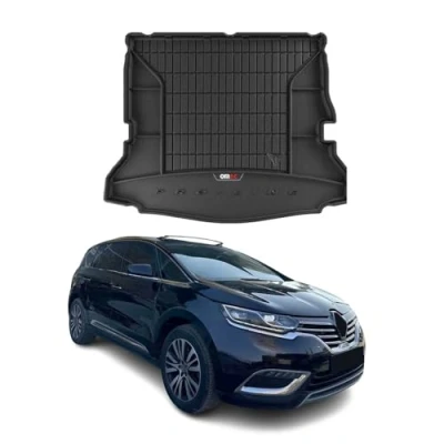 Abbildung von Kofferraumwanne Laderaumwanne kompatibel mit Renault Espace V 2015 2020 OMAC Premium 3D