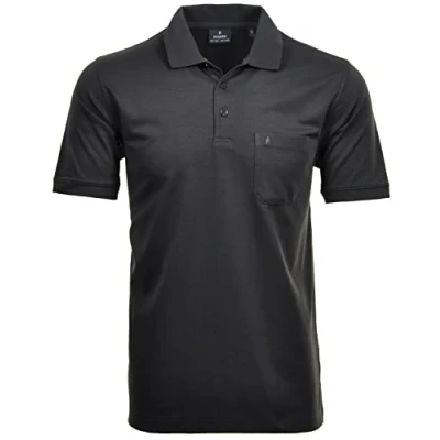 Abbildung von Ragman Poloshirt, Herren, Größe: 3XL, Anthrazit