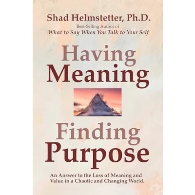 Abbildung von Having Meaning, Finding Purpose: An Answer to the Loss of Meaning and Value in a Chaotic Changing World.