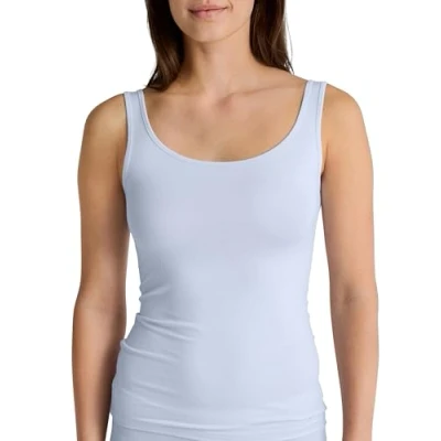 Abbildung von CALIDA Natural Comfort Tank Top Damen, mit Rundhals Ausschnitt