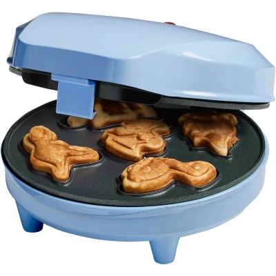 Abbildung von bestron Waffeleisen &quot;AWMD5B&quot;, 700 W, Babyblau