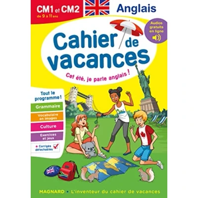 Abbildung von cahier de vacances 2024, Anglais CM1 et CM2: Magnard, l&#039;inventeur du