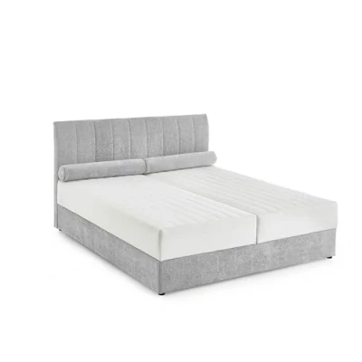 Abbildung von ATLANTIC home collection Stauraum Boxbett Alicia mit Kissenrolle