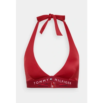 Abbildung von Tommy Hilfiger Original Halter Bikinitop, Damen, Größe: 38 40, Regatta red
