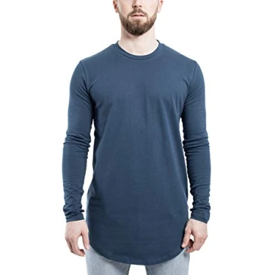 Abbildung von Blackskies Round Langarmshirt, Herren, Größe: Large, Blau