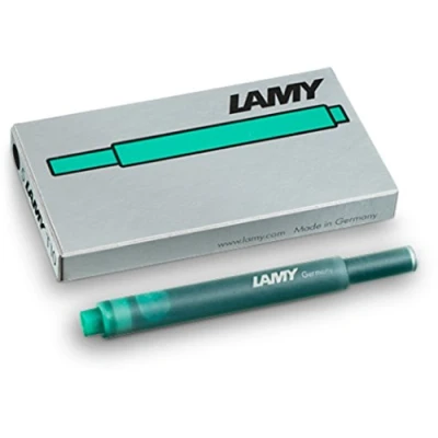 Abbildung von Lamy T10 Tintenpatronen, grün, 5 Packungen