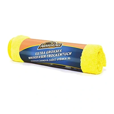 Abbildung von Armor All Car Cleaning Kit Microfiber Drying Towel Extra Large Set of 1, Yellow