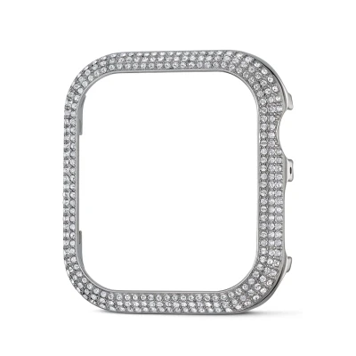 Abbildung von Swarovski WITH Apple Watch Series 4 AND 5 Sonstige Accessoires, Damen, Größe: One Size, Silver tone